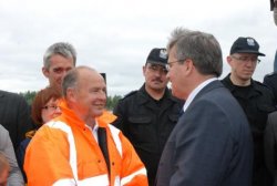  Marszałek Bronislaw Komorowski i Ryszard Bednarski