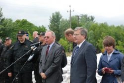  Marszałek Bronisław Komorowski i Jacek Kozłowski, wojewoda mazowiecki