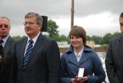  wojewoda mazowiecki, marszałek Komorowski, Jagoda Miszewska, dyrektor Biura Wojewody