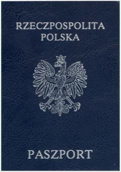  Paszport wydawany w latach 1992-2001 (Wzór 1)