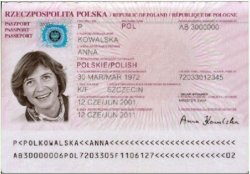  Paszport wydawany w latach 2002-2006 (Wzór 1)