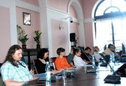  Dziennikarze obecni na spotkaniu zorganizowanym w Mazowieckim Urzędzie Wojewódzkim.