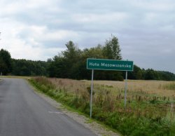  Droga Mazowszany - Huta Mazowszańska