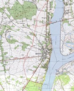  Mapa obwodnicy Serocka