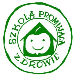  Logo programu "Szkoły promujące zdrowie"