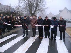  Uroczyste zakończenie inwestycji, dzięki której zmodernizowano ponad 5,3 - kilometrowy odcinek drogi