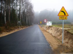  Przebudowana trasa jest ułatwieniem komunikacyjnym dla podróżujacych na trasie Warszawa-Białystok
