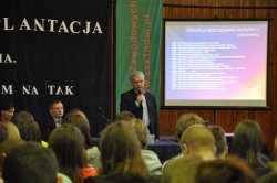  Prezentacja na temat historii przeszczepiania narządów, źródło: archiwum MKO