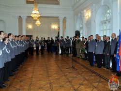  Pożegnanie zastępcy komendanta stołecznego policji (źródło: www.ksp.waw.pl)