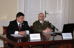  O roli Państwowej Straży Rybackiej mówili wicewojewoda Dariusz Piątek oraz komendant Robert Kucyk.