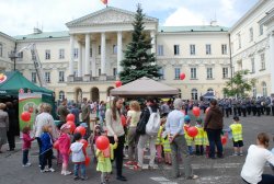  Plac Bankowy w Dniu Dziecka odwiedziło szczególnie wielu przedszkolaków.