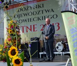  Przemówienie wojewody Jacka Kozłowskiego podczas uroczystości w Miętnem koło Garwolina.