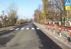  Zmodernizowana w ramach Narodowego Programu Przebudowy Dróg Lokalnych ul. Sienkiewicza w Wierzbicy (fot. Urząd Gminy Wierzbica).
