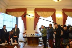  Podczas konferencji podpisano pozwolenia na użytkowanie ostatnich stacji metra.