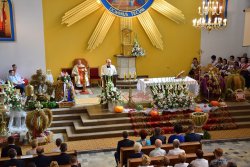 Uroczystości zapoczątkowała msza święta w kościele p.w. Zwiastowania Najświęszej Maryi Panny w Jastrzębi. Uroczystości zapoczątkowała msza święta w kościele p.w. Zwiastowania Najświęszej Maryi Panny w Jastrzębi.