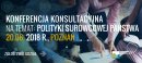 Polityka Surowcowa Państwa - konferencja konsultacyjna w Poznaniu