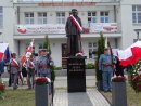 Odsłonięcie pomnika Marszałka Józefa Piłsudskiego w Sierpcu