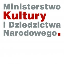 Grafika: logotyp Ministerstwa Kultury i Dziedzictwa Narodowego. 
