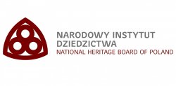 Grafika: logotyp Narodowego Instytutu Dziedzictwa. 
